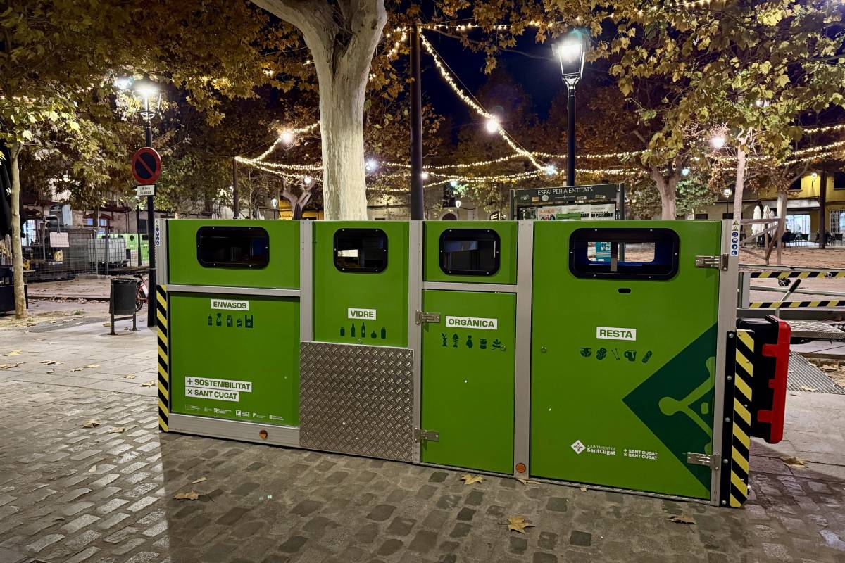 Sant Cugat congela la taxa de residus el 2026