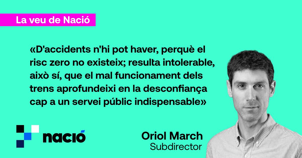 Rodalies: dignitat, seguretat, responsabilitat