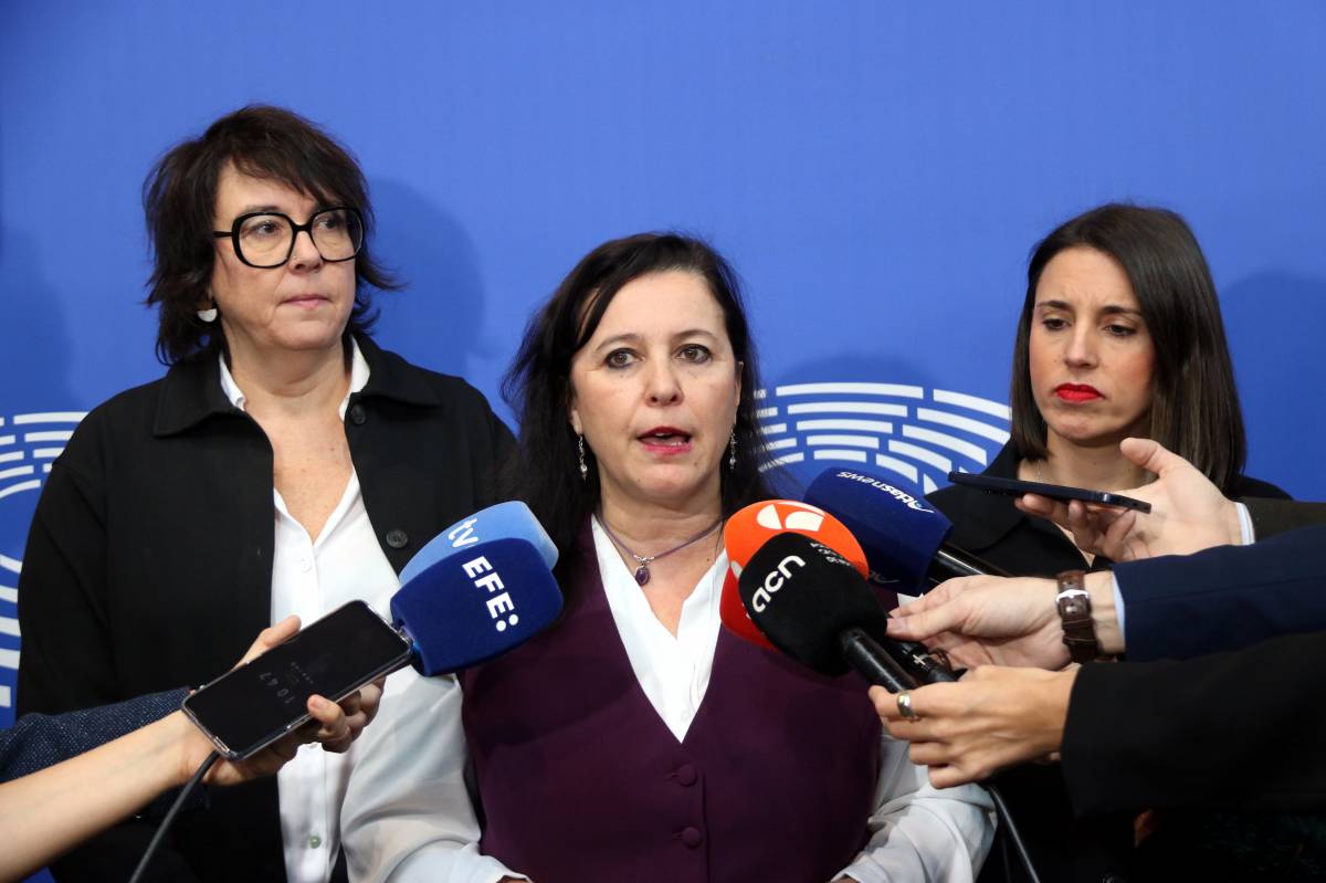 Eurodiputats d'ERC i els Comuns planten Felip VI en un discurs pels 40 anys d'Espanya a la UE