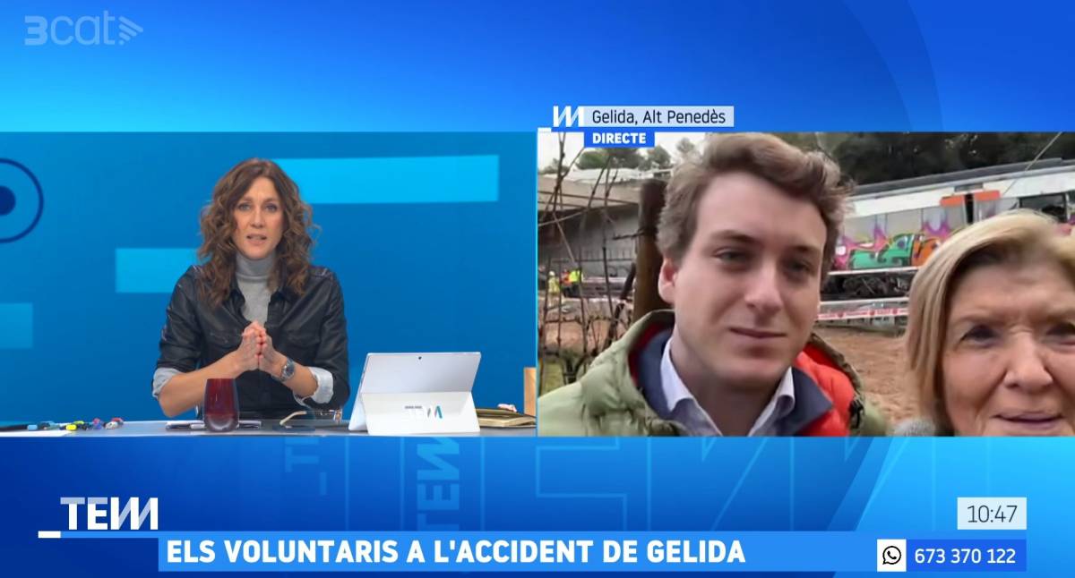 Helena Garcia Melero revela que la propietària de Caves Torelló i el seu net van convertir casa seva en un hospital de campanya a Gelida