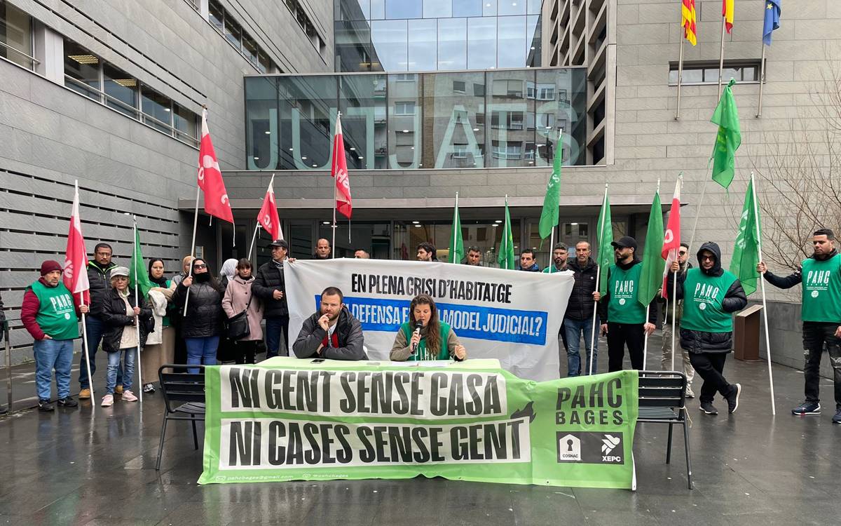 La PAHC Bages alerta d'un gir judicial més dur en els desnonaments de famílies vulnerables