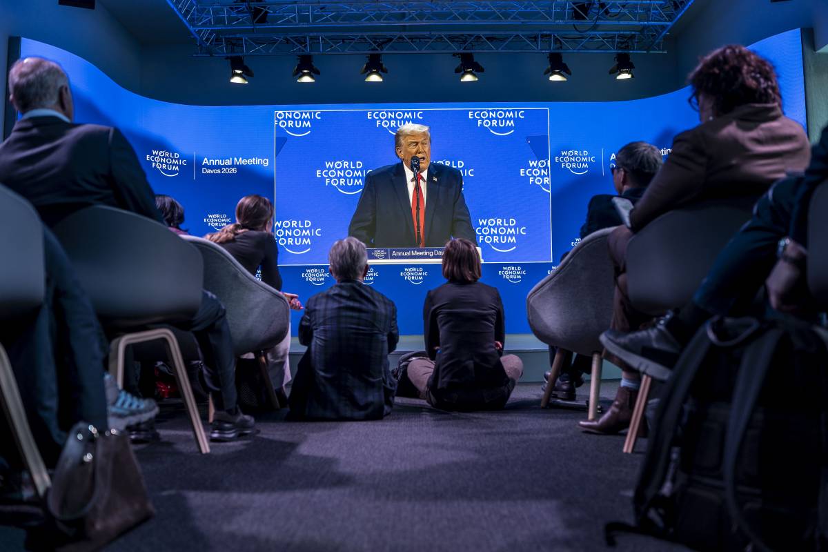 Trump a Davos: «Només vull un tros de gel»