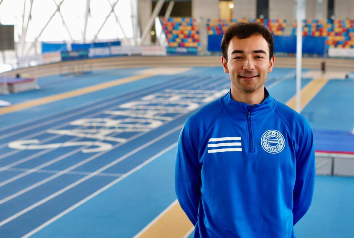 Roger Martínez, entre la universitat i l’elit: competir a casa en plena època d’exàmens