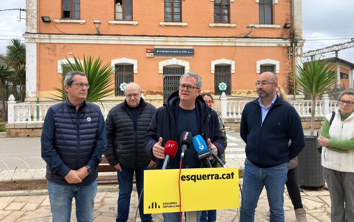ERC trasllada al Senat el caos ferroviari a les Terres de l’Ebre i exigeix responsabilitats