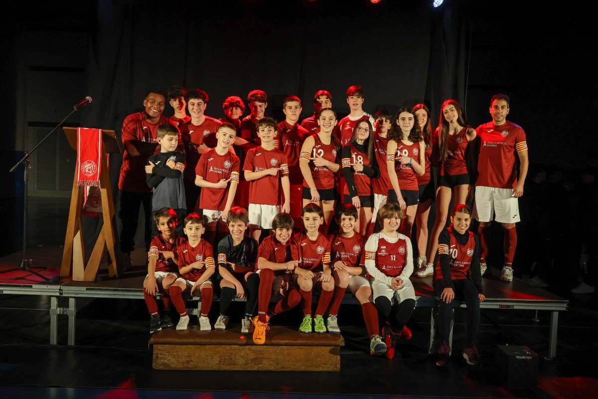 Els capitans dels diversos equips de l`entitat