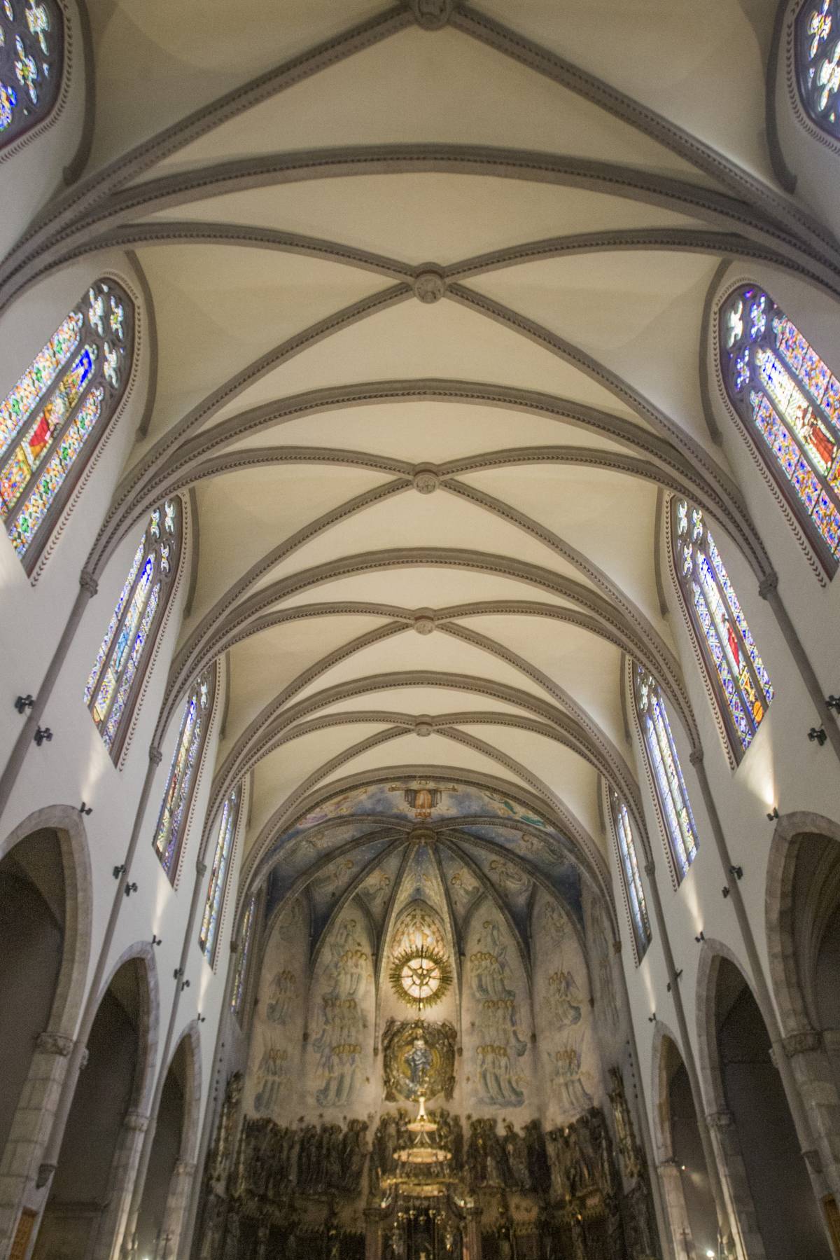 Nou sostre de la Catedral del Sant Esperit - Nebridi Aróztegui