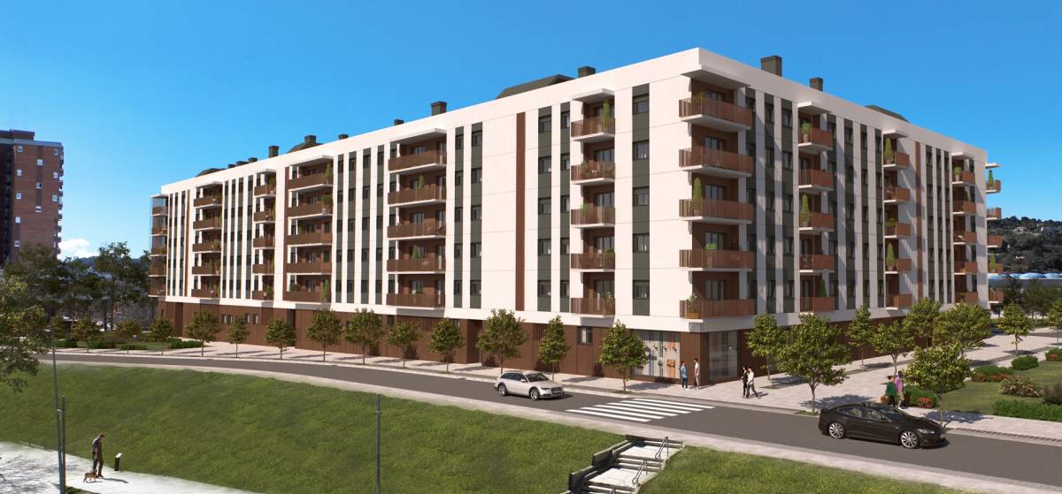 Nova promoció al Segle XX: 142 habitatges al costat del parc de Vallparadís