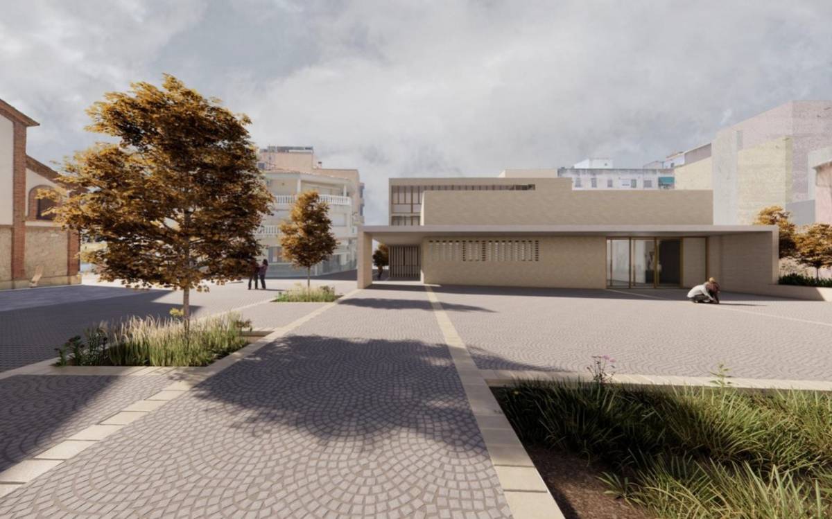 Render del nou Centre d’Atenció Primària de Flix.