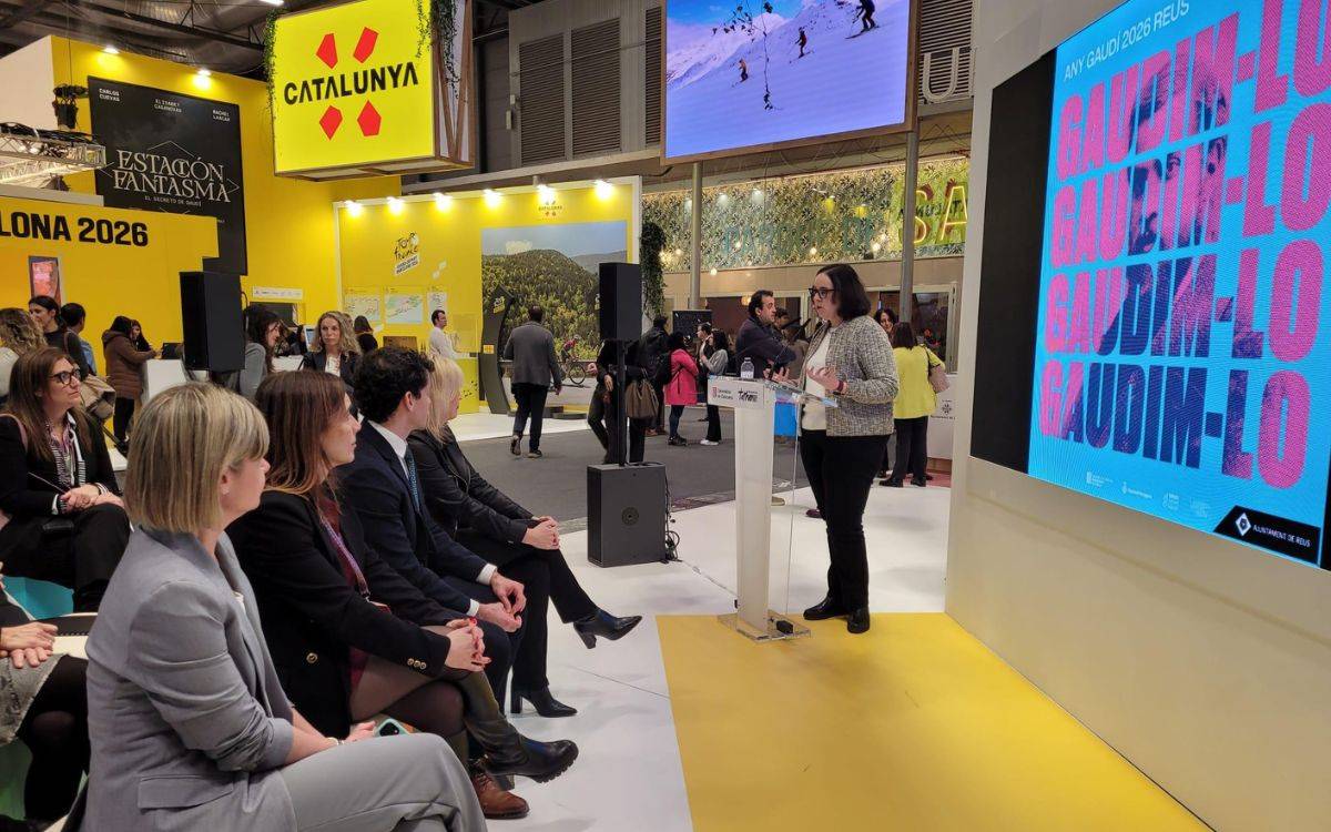 Reus reforça la seva posició en l'àmbit turístic a FITUR reinvindicant la figura d'Antoni Gaudí