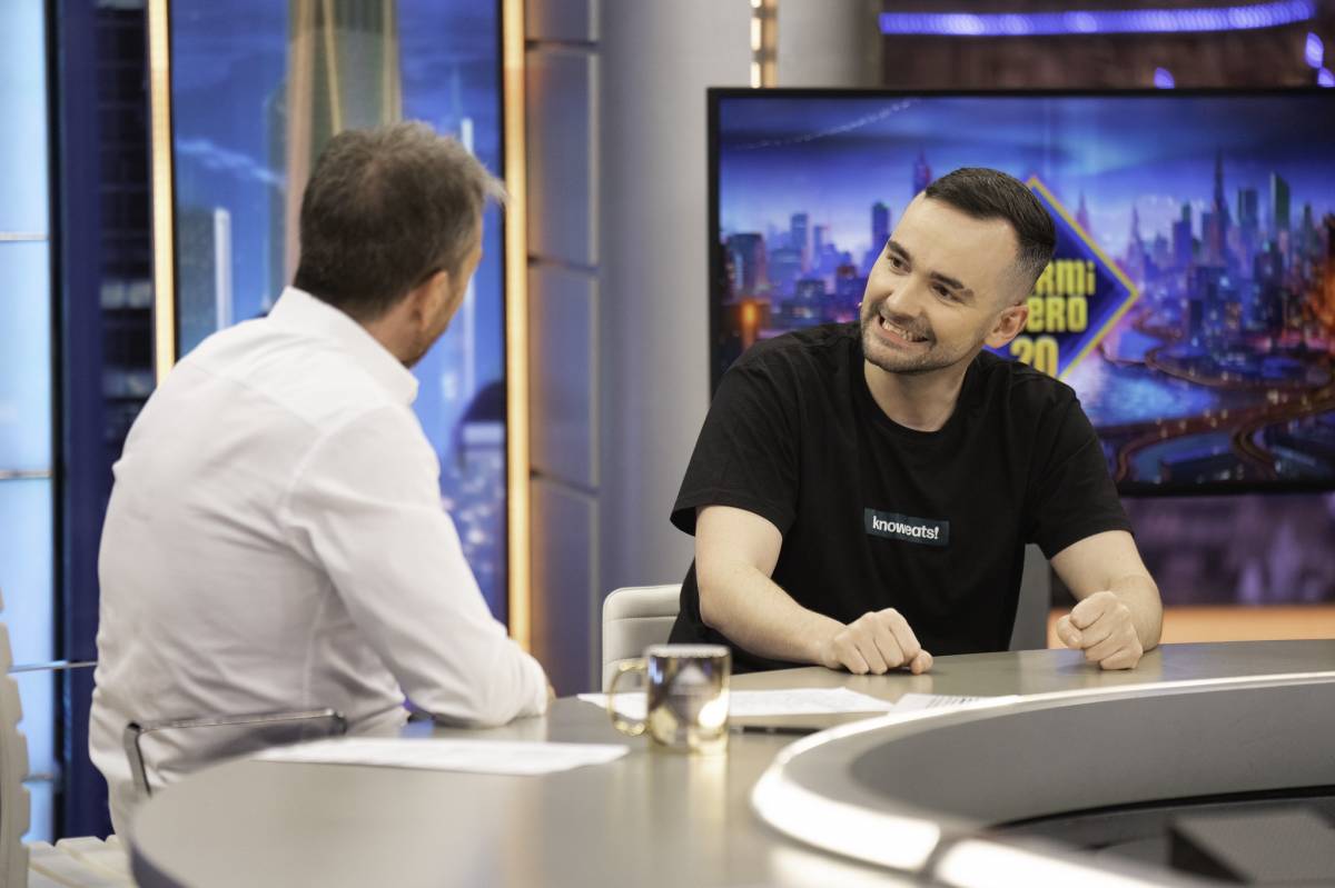 El Xokas, en la seva conversa amb Pablo Motos a El Hormiguero