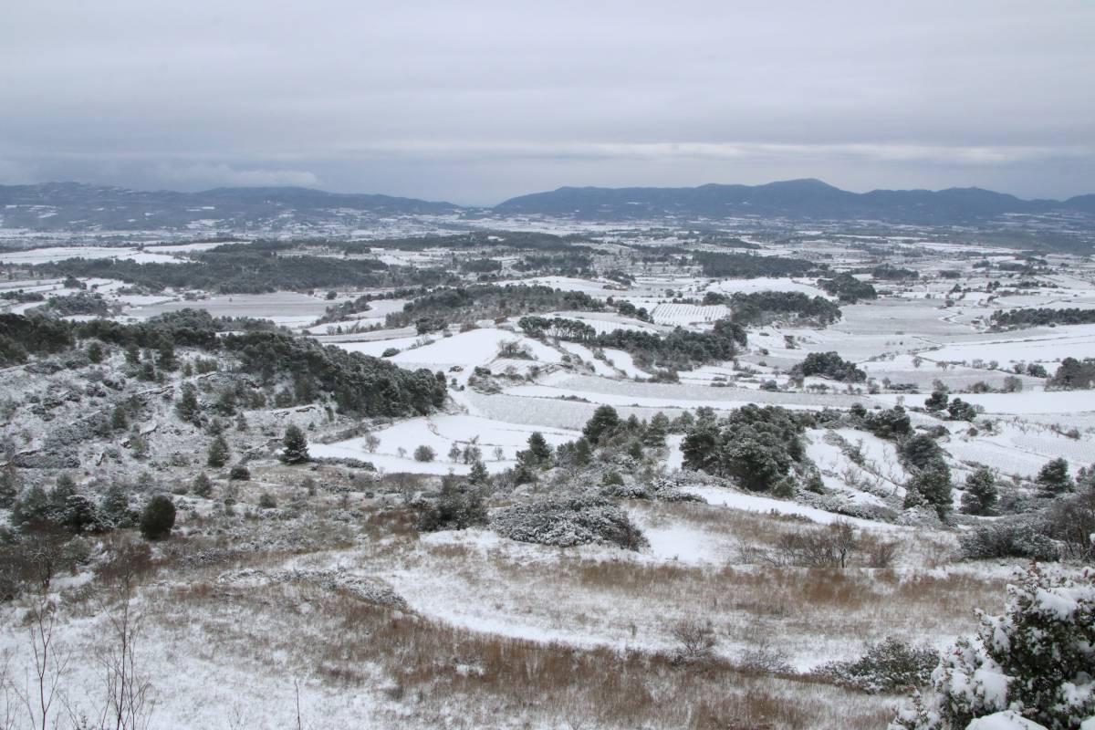 Torna la neu a cotes baixes: avís del Meteocat a 10 comarques
