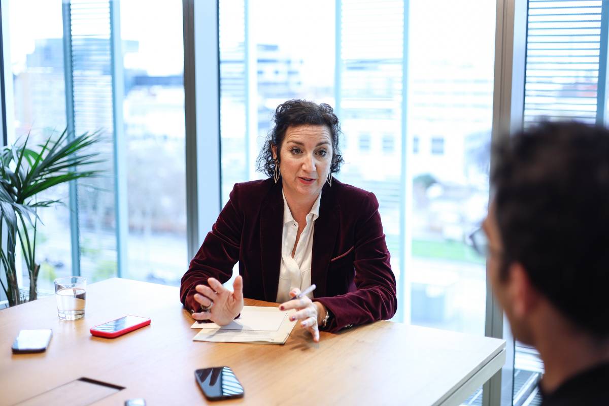 La consellera d`Economia i Finances, Alícia Romero - Víctor Castillo La consellera d`Economia i Finances, Alícia Romero