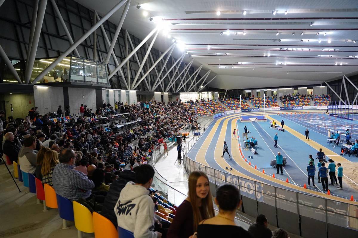 La pista coberta ha presentat un gran aspecte