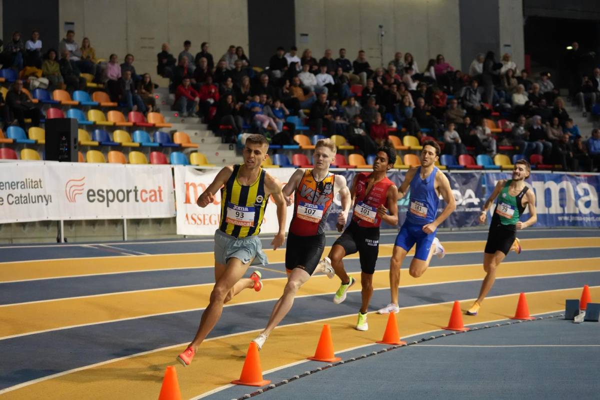 El turc Faruk, en el tram final dels 800
