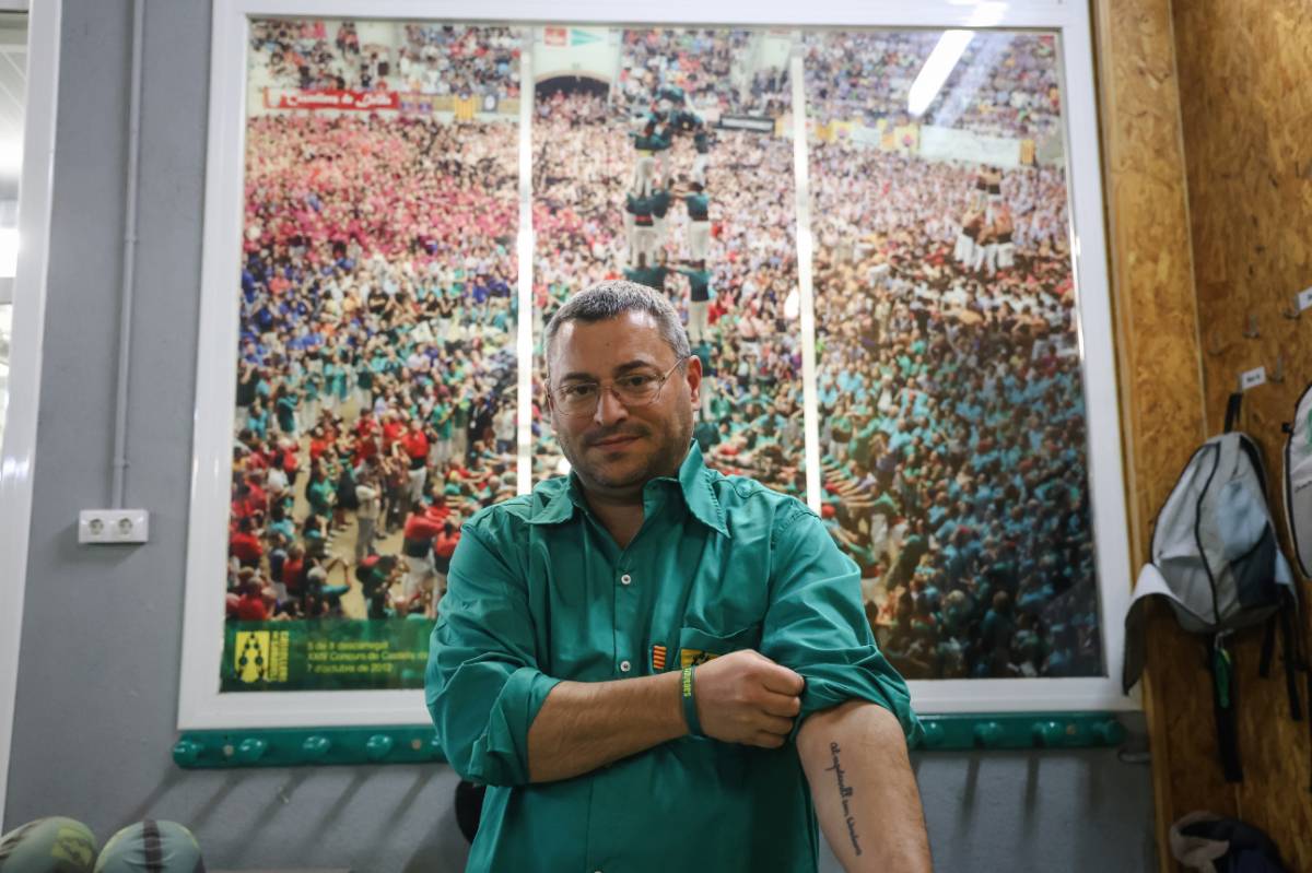 Joan Carles Sànchez, cap de colla (2024-2026)  - VÍCTOR CASTILLO