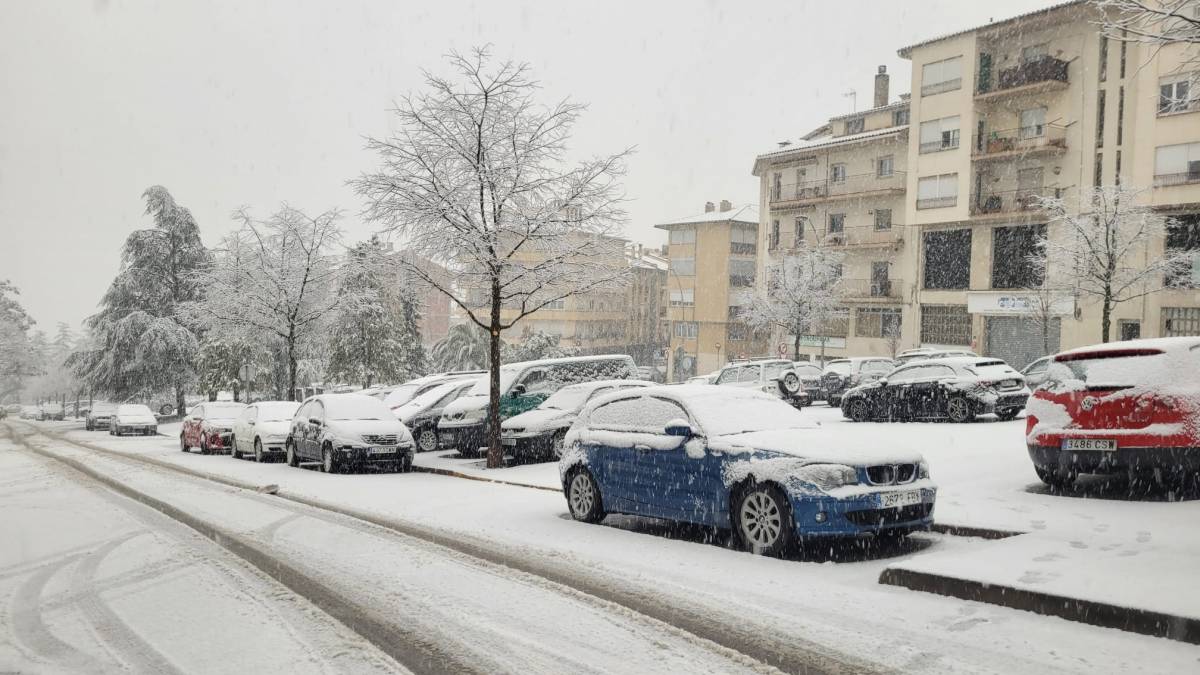 Un hivern com els d'abans: la neu emblanquina mig Catalunya