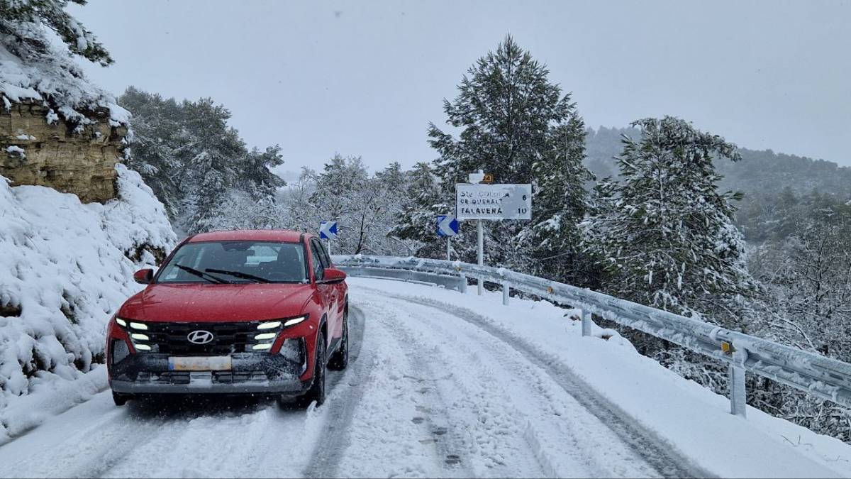 Avís taronja del Meteocat per neu al Pirineu