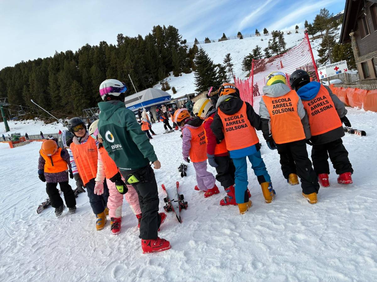 Comença per aquest curs el programa d'esport blanc escolar 