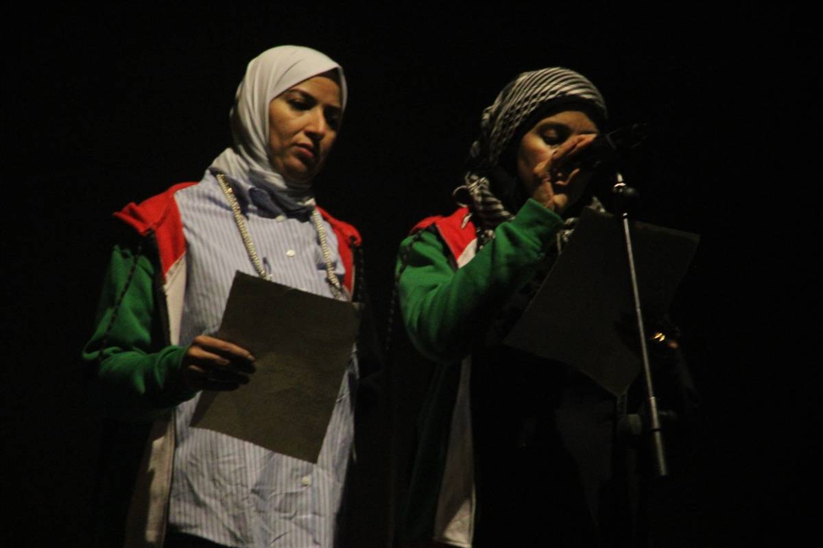 Membres de la comunitat magrebí de Solsona van llegir textos en català i àrab - Ramon Estany Membres de la comunitat magrebí de Solsona van llegir textos en català i àrab