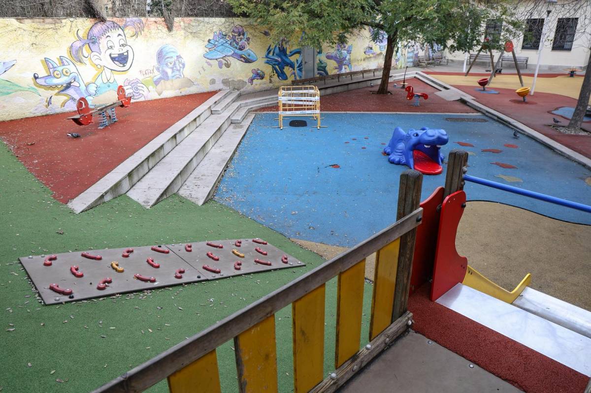 La plaça de Fidela Renom, al Centre, actualment