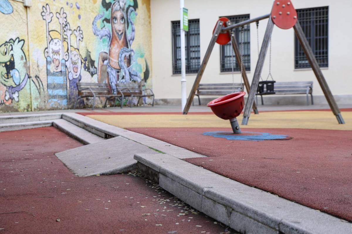 La plaça de Fidela Renom, al Centre, actualment