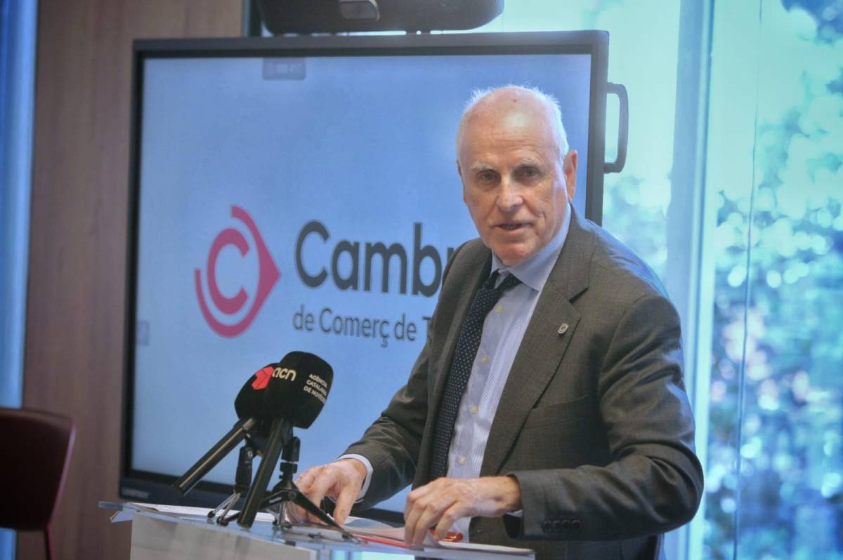 El president de la Cambra de Comerç de Terrassa, Ramon Talamàs - Nebridi Aróztegui