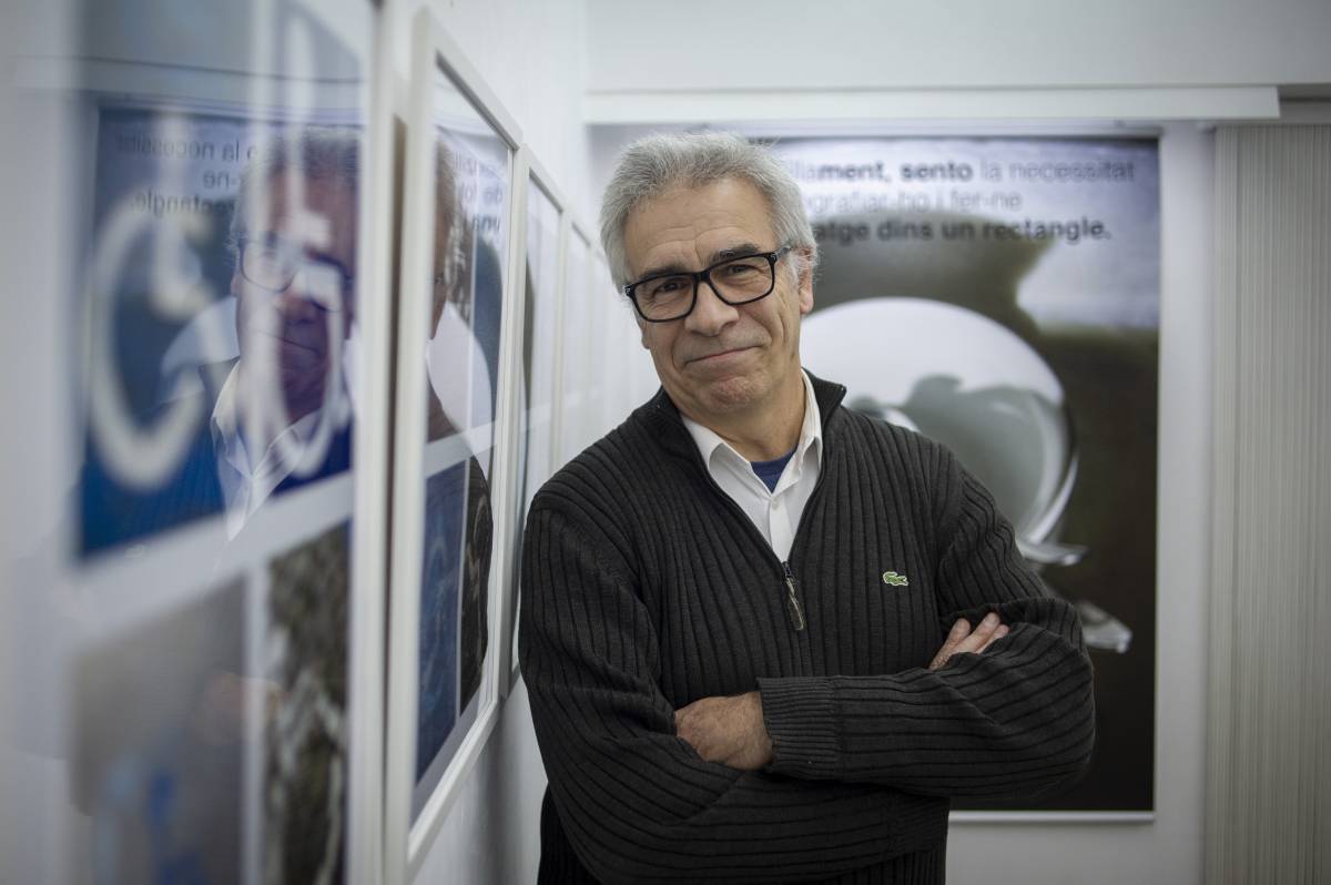 Jaume Farrés, fotògraf: "Quan arribi la mort, li faré una foto, però en blanc i negre"