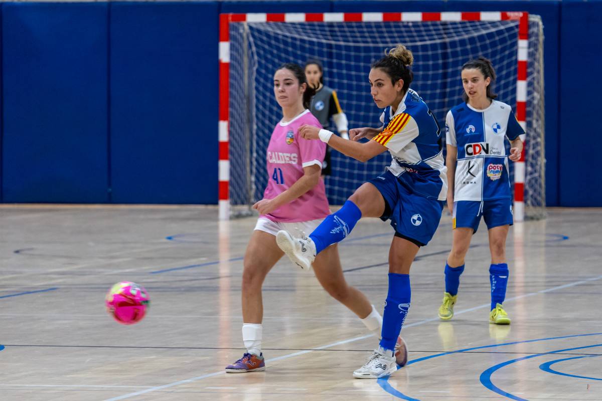 Amara va fer el segon gol local - Juanma Peláez