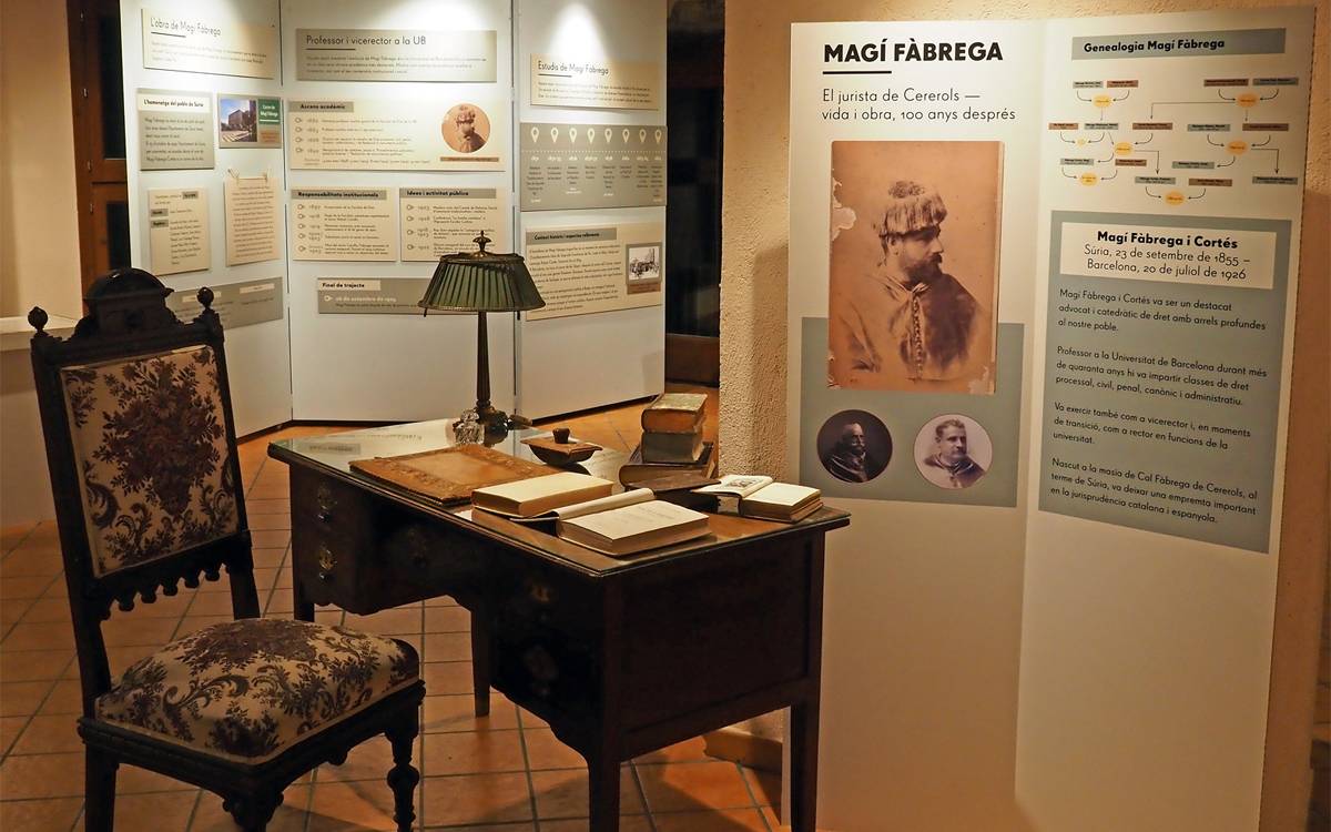 Súria comença a commemorar el centenari de Magí Fàbrega amb una exposició