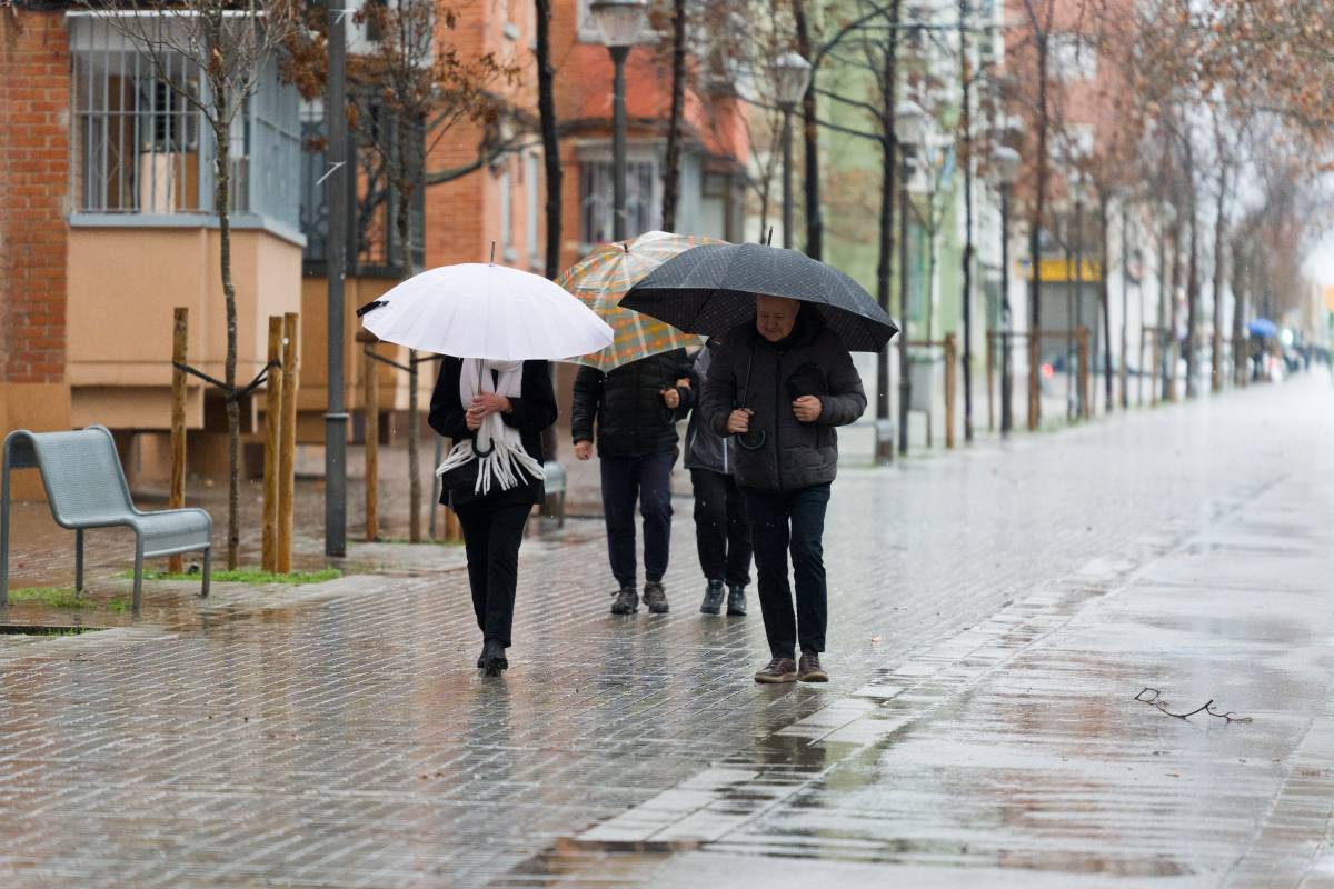 Un desembre i gener marcat pels paraigües