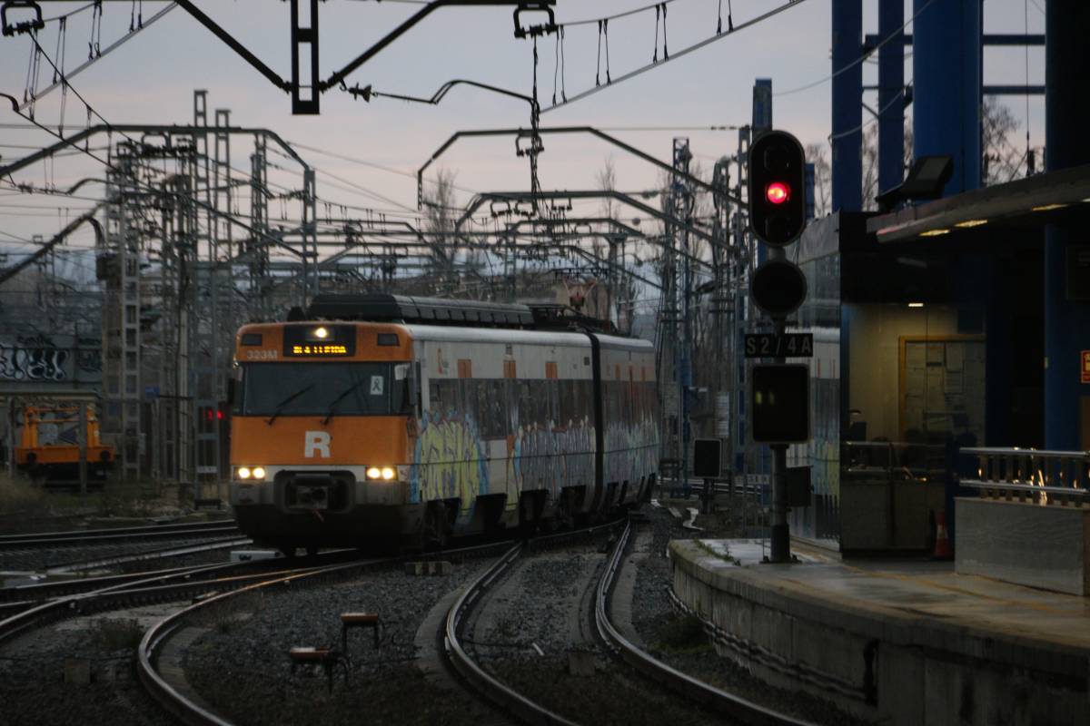 Un tren de Rodalies a Lleida - ACN