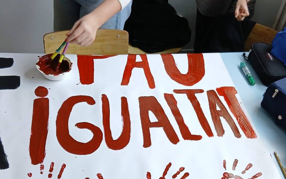 Més de 500 alumnes ompliran Manresa pel Dia Escolar de la No Violència i la Pau