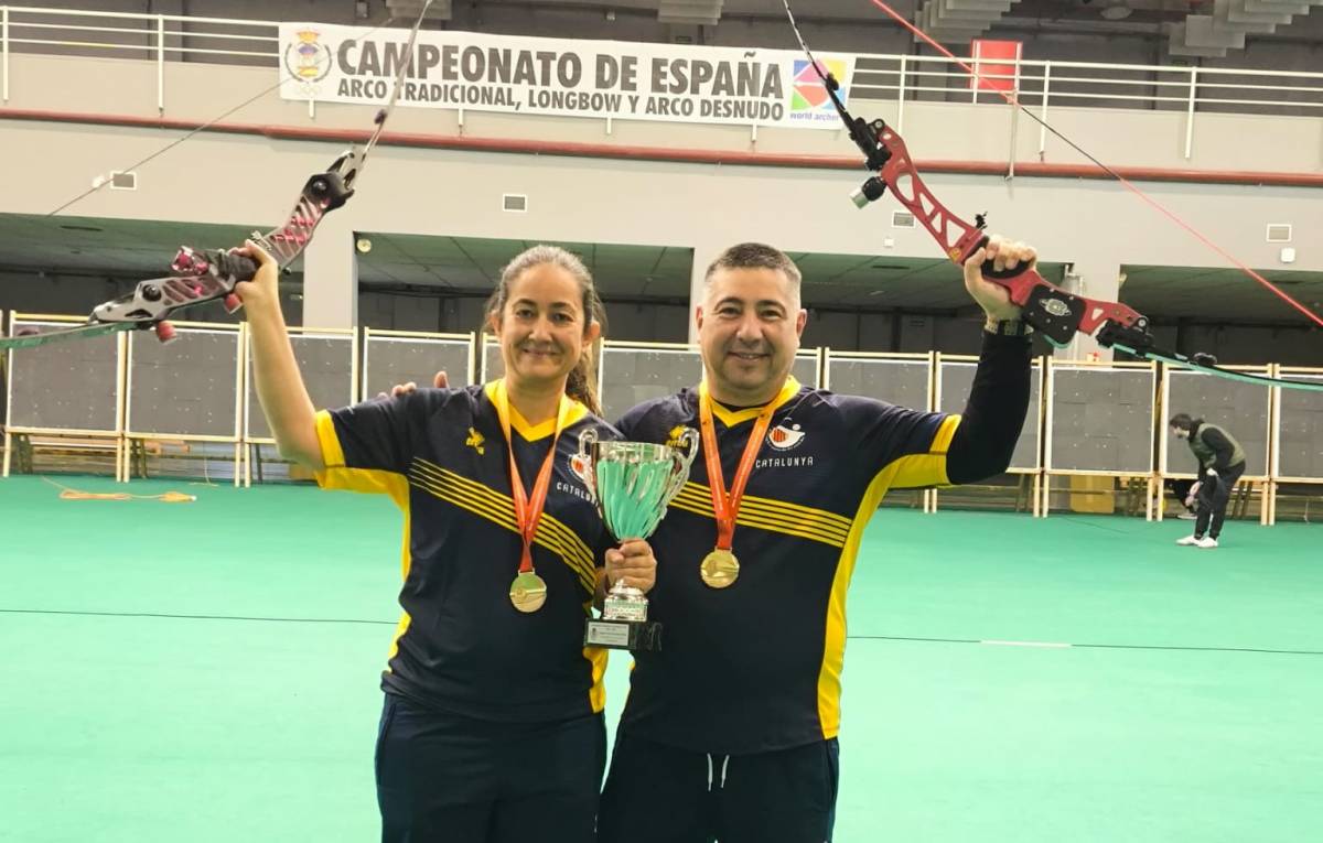 Eugenia Palomar i Mireia Comas, campiones d'Espanya