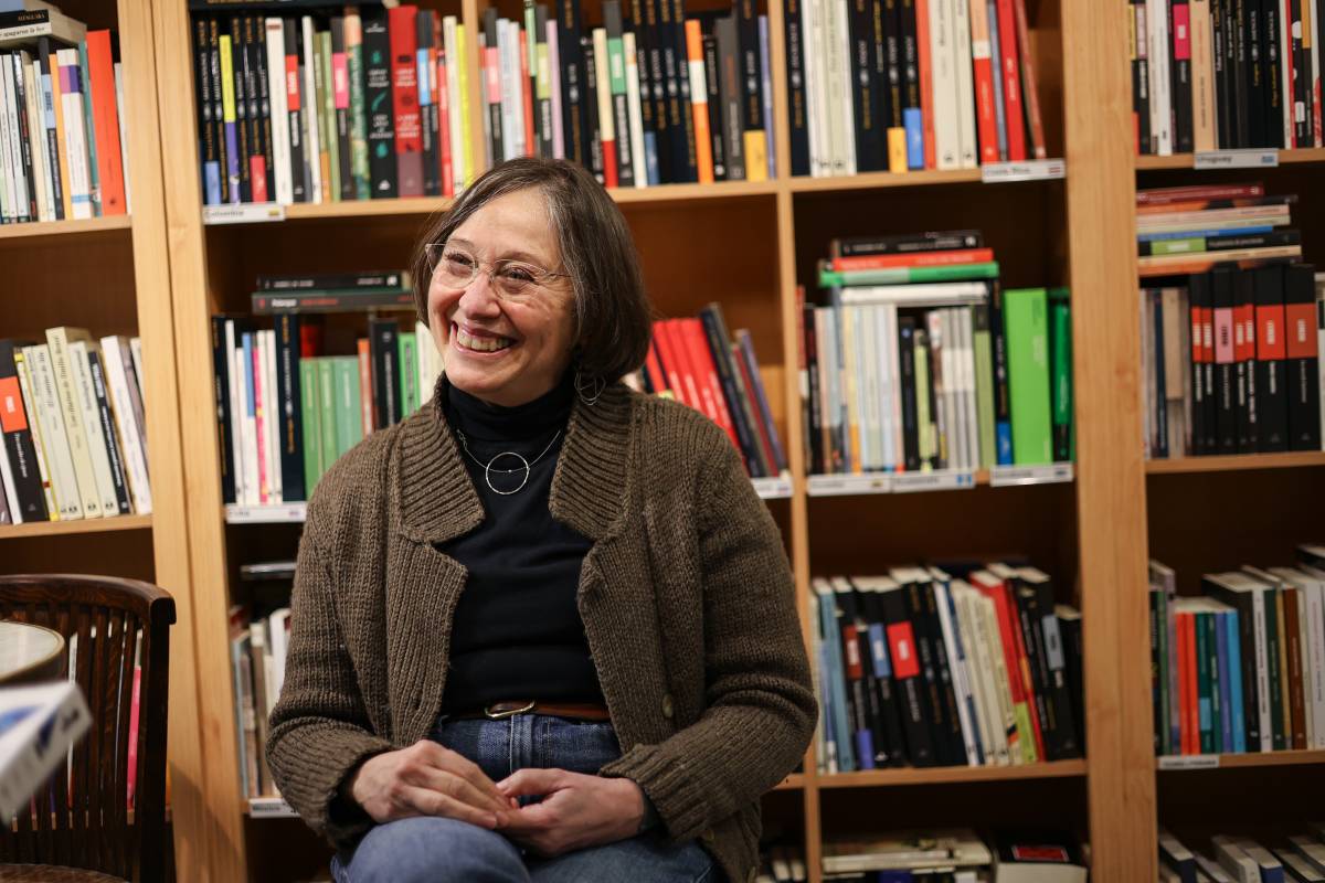 Cecilia Picún, propietària de Librerío de la Plata, s’acomiada de Sabadell - Víctor Castillo