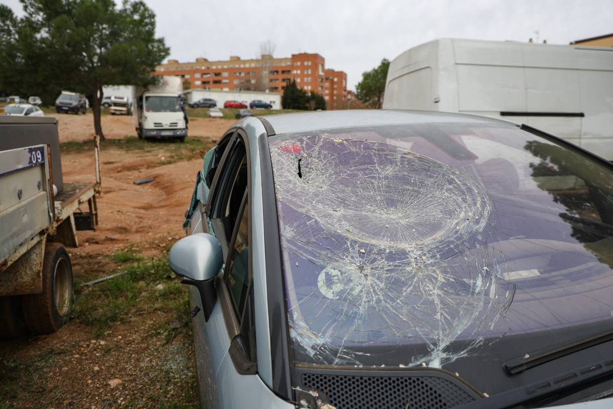 Cotxes abandonats a un solar de Torreguitart - VÍCTOR CASTILLO Cotxes abandonats a un solar de Torreguitart