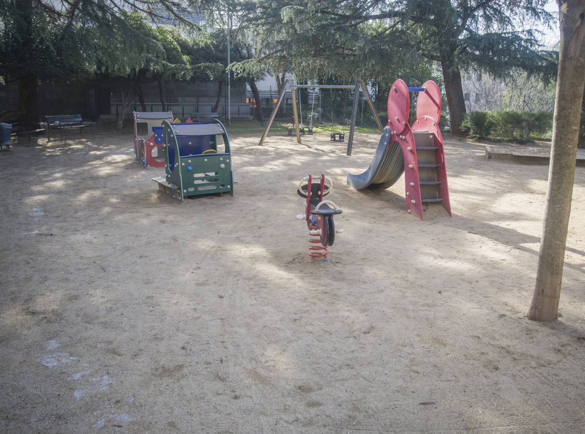 Parc infantil del Parc de Sant Jordi - Nebridi Aróztegui Parc infantil del Parc de Sant Jordi