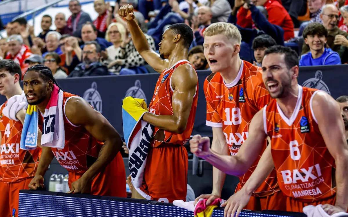 El Baxi Manresa guanya el Cluj-Napoca i es classifica per a la següent fase (101-99)