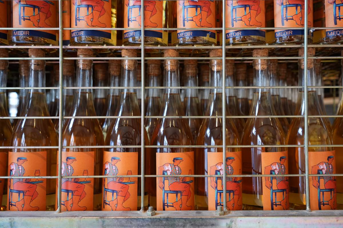 Ampolles de vi Medir, de Rabassaires - DAVID CHAO