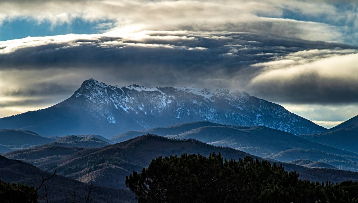 El Montseny, a prop d'assolir un rècord de precipitació hivernal