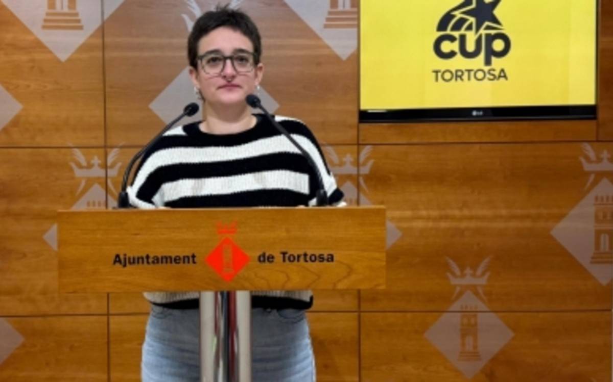 La CUP Tortosa portarà al ple una ordenança per regular l’ús de l’aigua