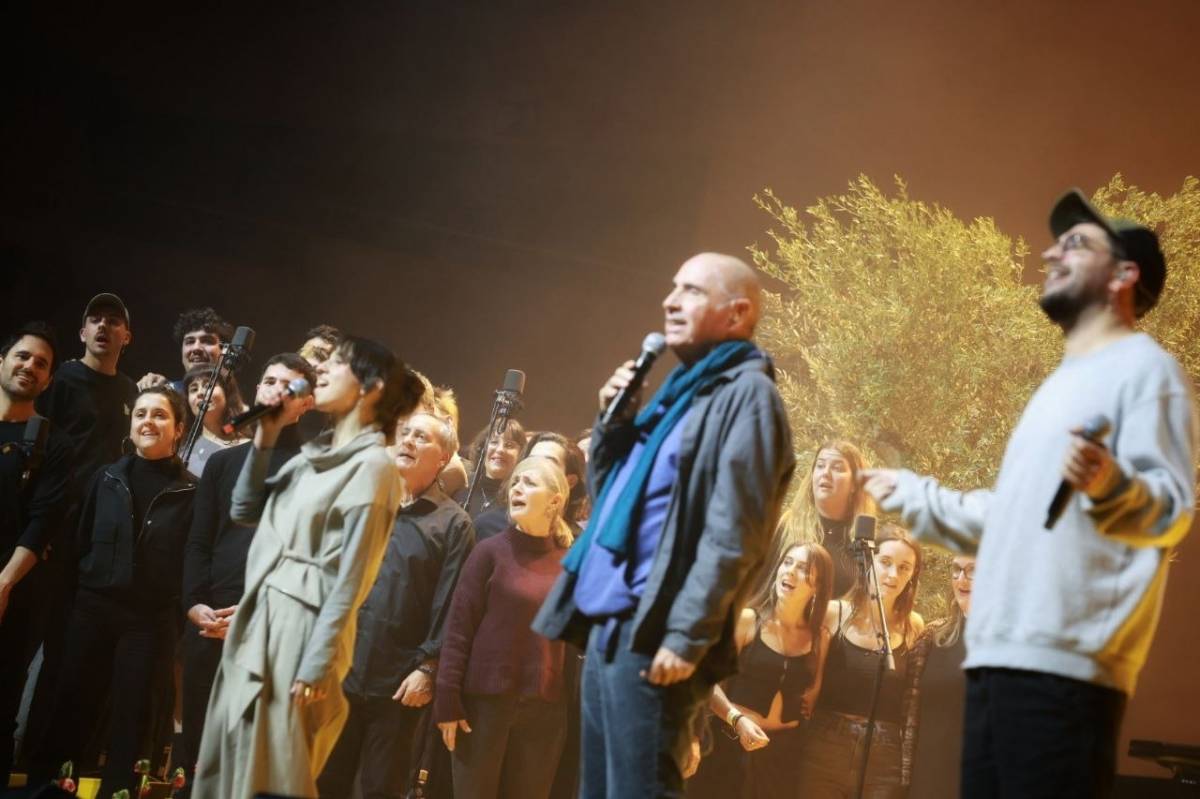 Totes les sensibilitats per Palestina (i Rosalia) desborden el Palau Sant Jordi