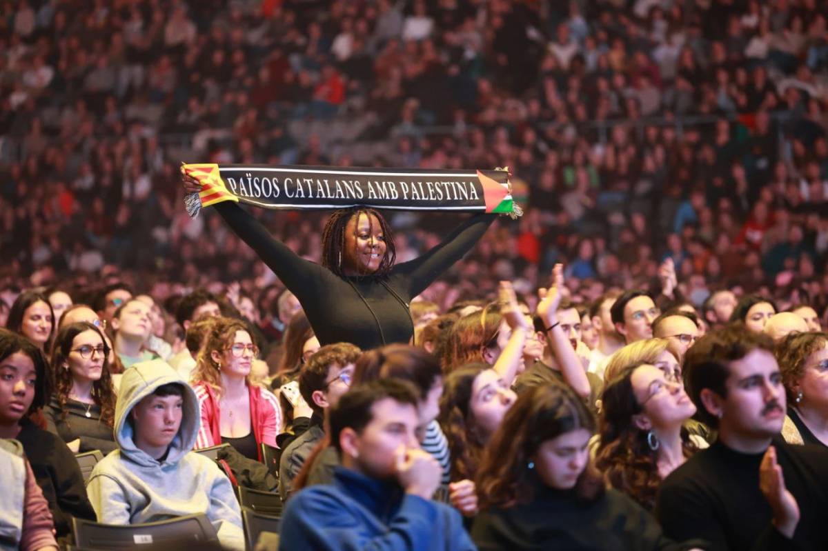 El concert per Palestina, en imatges: l'«star system» català s'uneix al Palau Sant Jordi contra el genocidi