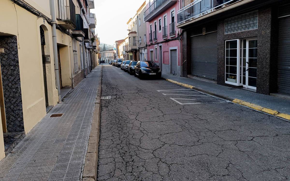 Sant Vicenç reurbanitzarà aquest estiu el carrer Maria Gimferrer en plataforma única