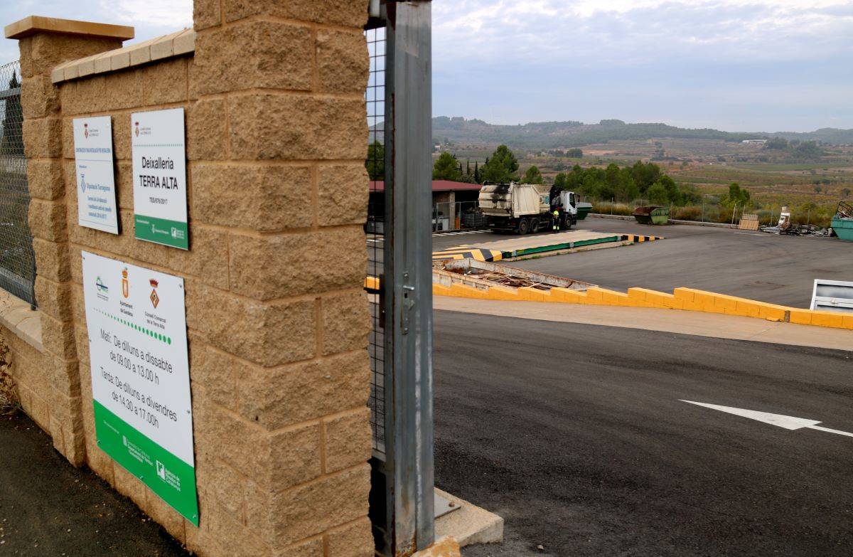 El Consell Comarcal de la Terra Alta estudia com recuperar la gestió de residus voluminosos als municipis