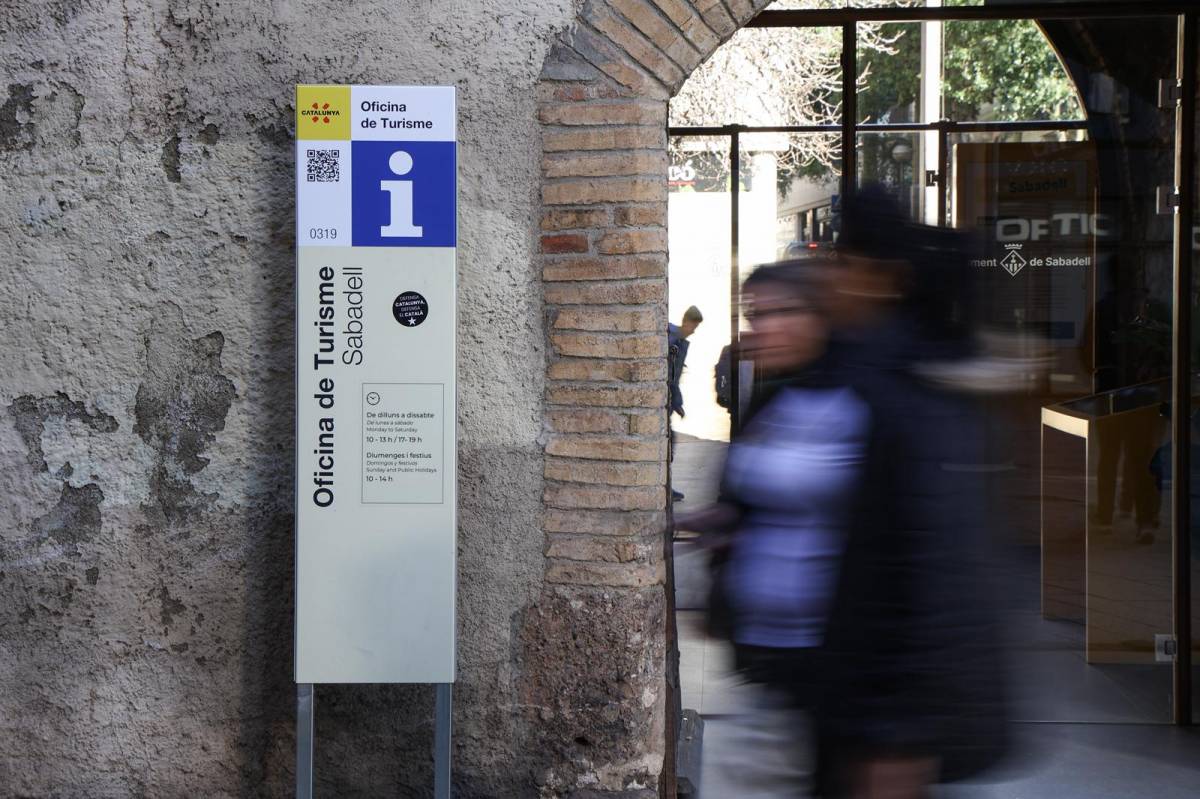 L’Oficina de Turisme de Sabadell ha atès més de 25.000 visites en el seu primer any - VÍCTOR CASTILLO