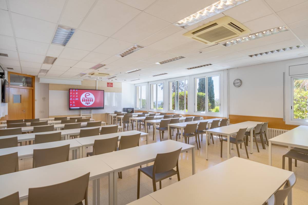 El campus de l`Euncet Business School a Terrassa