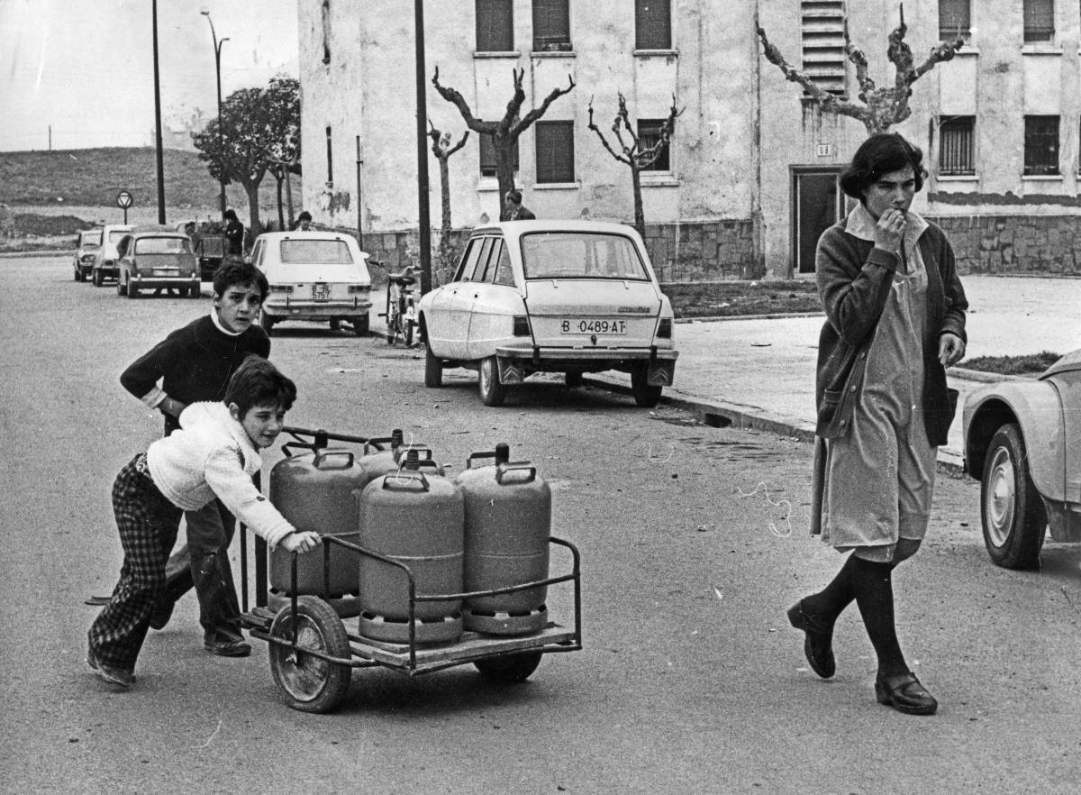 Tres persones, unes bombones i una vaga