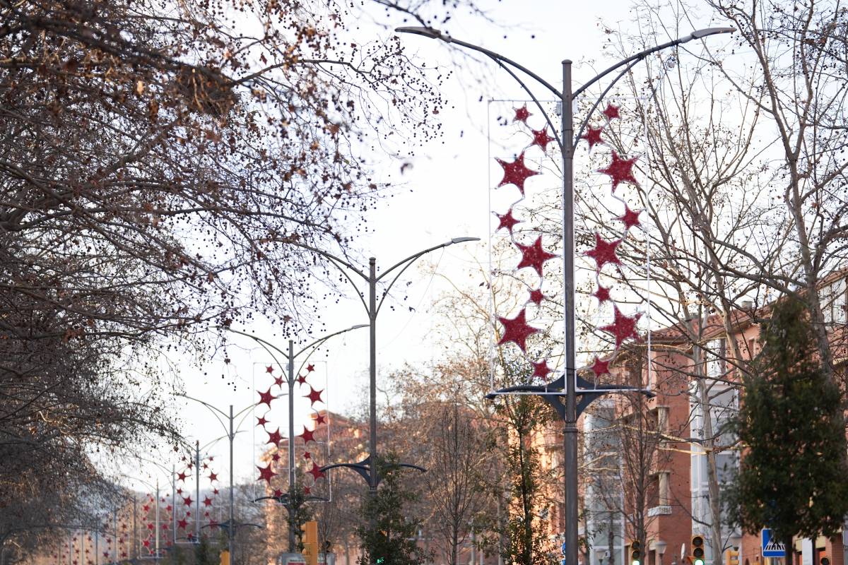 Els llums de Nadal a Sabadell - DAVID CHAO Els llums de Nadal a Sabadell