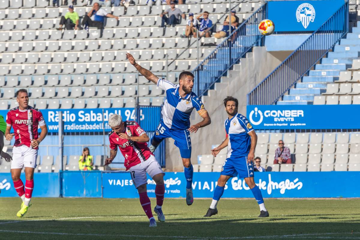 El CE Sabadell rep un equip de la zona baixa en el segon partit consecutiu a la Nova Creu Alta