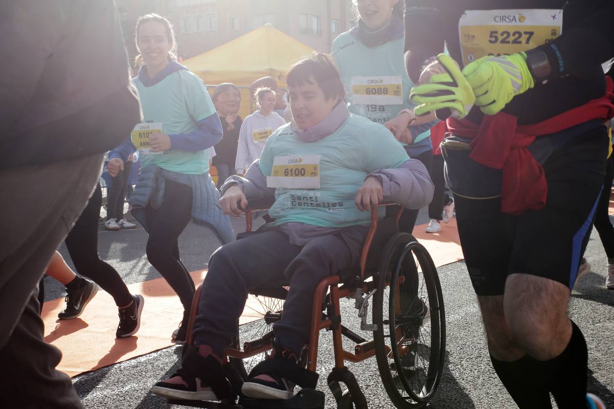 Diverses associacions socials hi participen per donar visibilitat a les persones amb discapacitat - Lluís Clotet